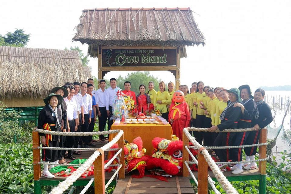 Hotel Coco Island Con Phung Ben Tre Esterno foto